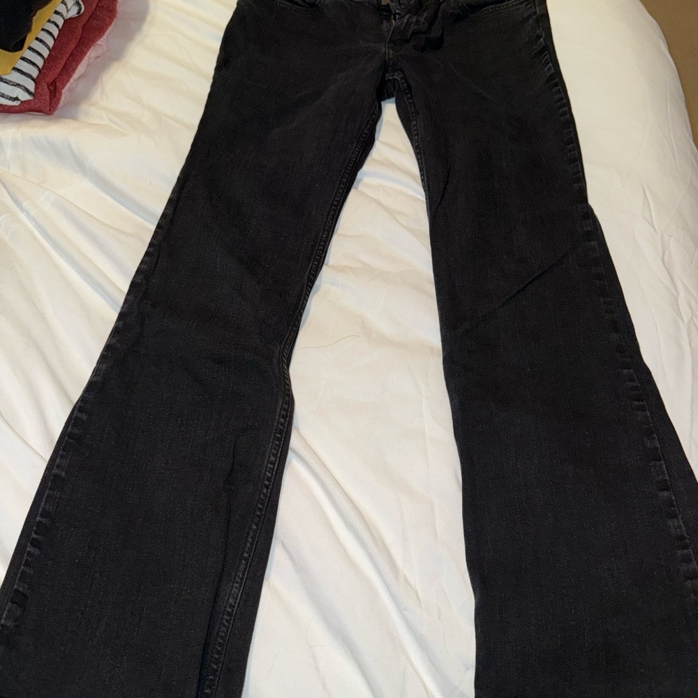 Wrangler Women's Black Flare Jeans